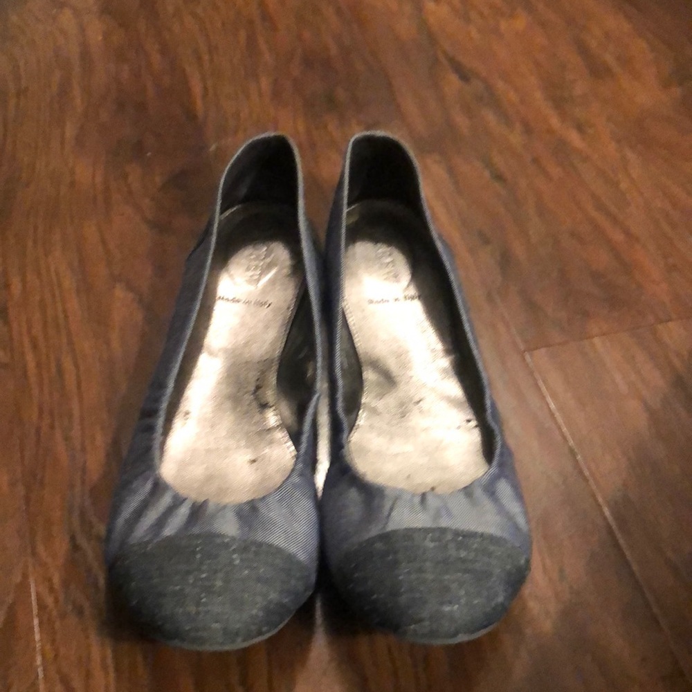 Jcrew denim flats